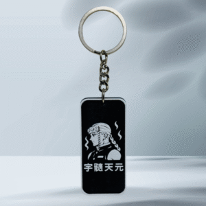Tengen Uzui Demon Slayer Keychain – Kimetsu no Yaiba Anime Collectible