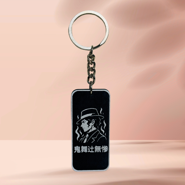 Muzan Kibutsuji keychain