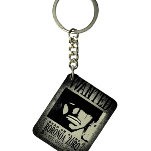 Zoro Wanted Poster Acrylic Keychain