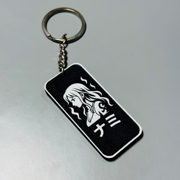 Nami 3D Silhouette Keychain