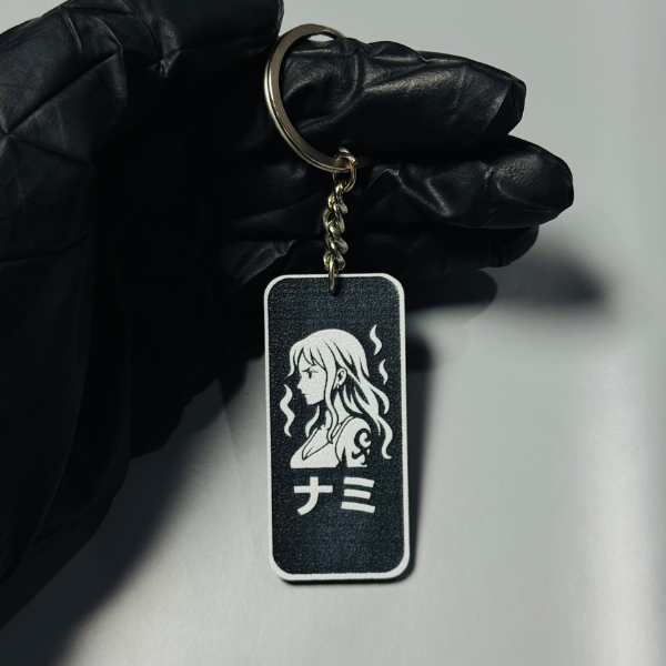 Nami 3D Silhouette Keychain