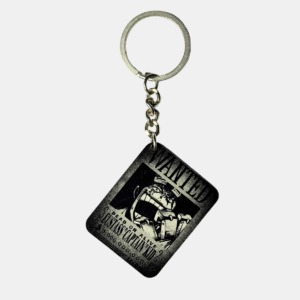 Eustass ‘Captain’ Kid Wanted Poster Acrylic Keychain – One Piece Anime Collectible