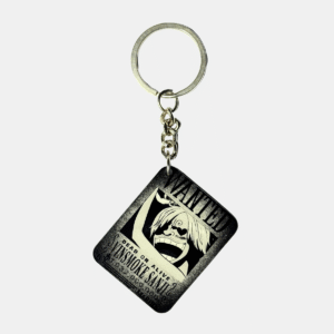 Sanji Wanted Poster Acrylic Keychain – One Piece Anime Collectible