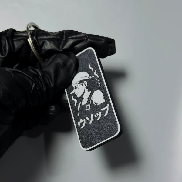 Usopp 3D Silhouette Keychain