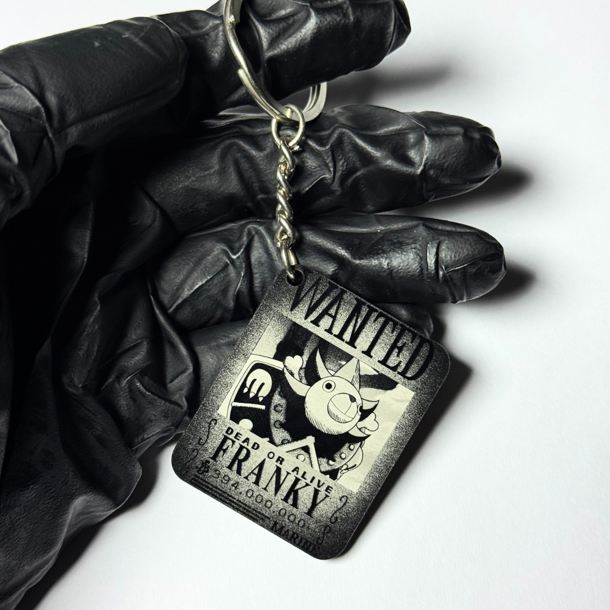 Franky Wanted Poster Acrylic Keychain - Image 2