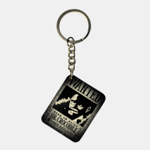 Crocodile Wanted Poster Acrylic Keychain