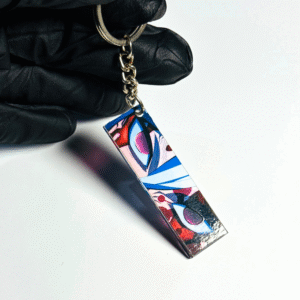 DEMON SLAYER EYE KEYCHAIN