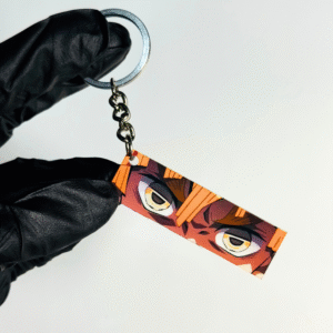 DEMON SLAYER EYE KEYCHAIN