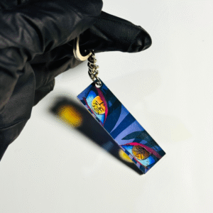 DEMON SLAYER EYE KEYCHAIN