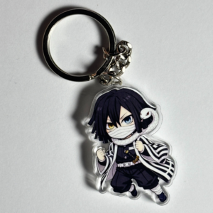 Obanai Iguro Chibi Acrylic Keychain