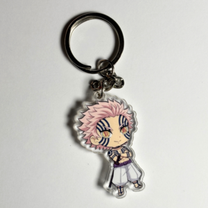 Akaza Chibi Acrylic Keychain